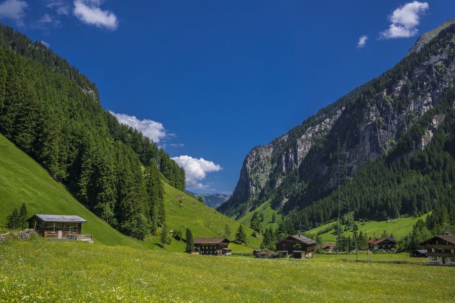 ginzling, zillertal, tyrol